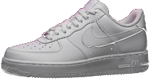 Tenis Air Force blanco de EMI SNKRS